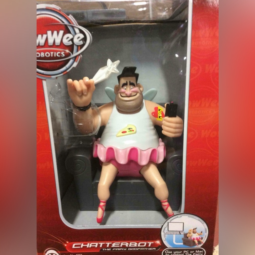 WowWee Robotics Fairy Godfather Chatterbot - Funny Action Figure - NWT